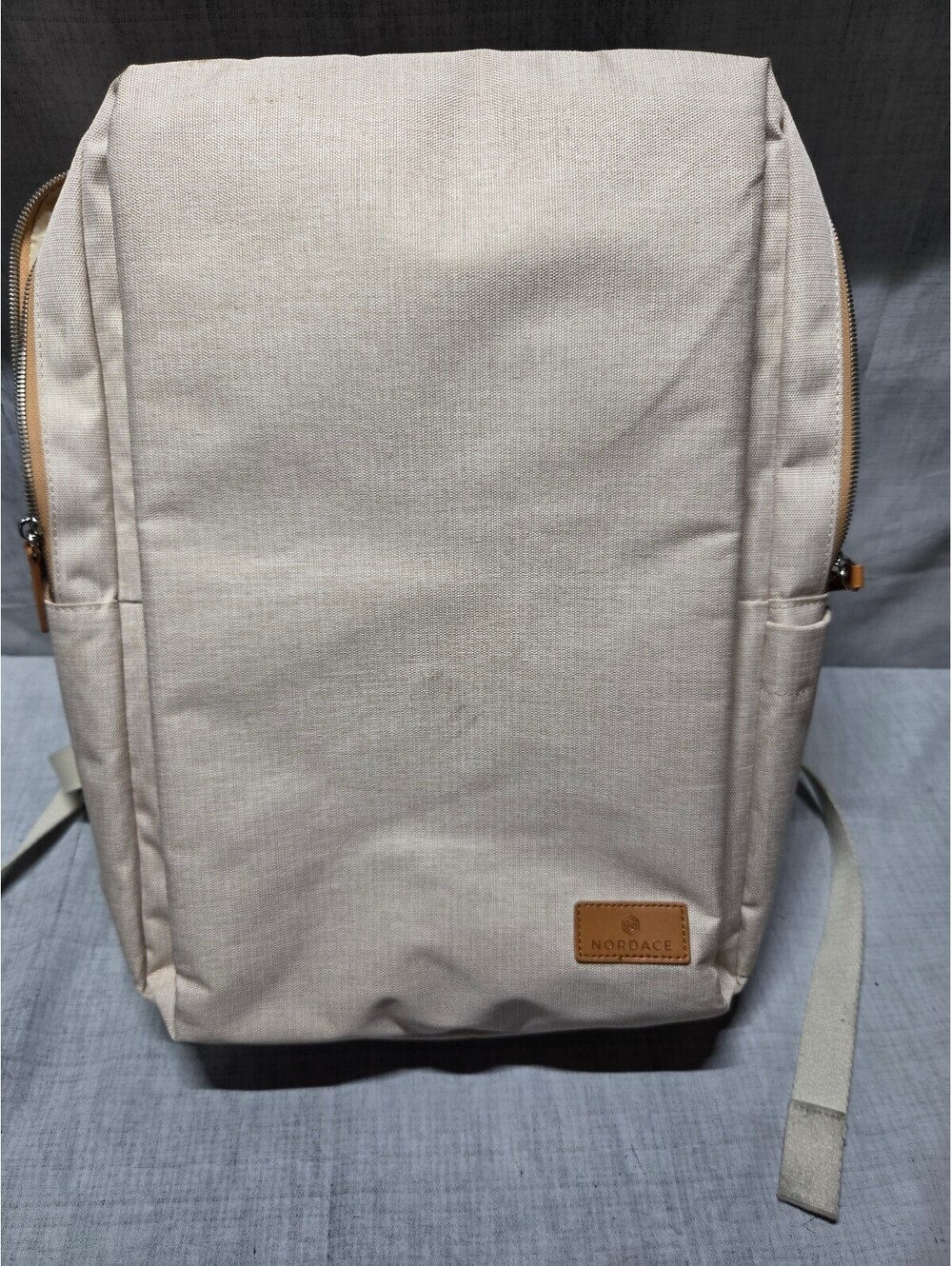 Nordace Beige Backpack with USB Charging Port